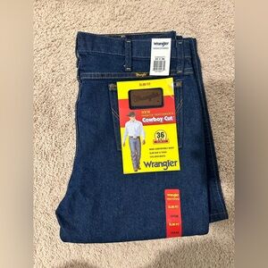 Brand New Cowboy Cut Wrangler Jeans